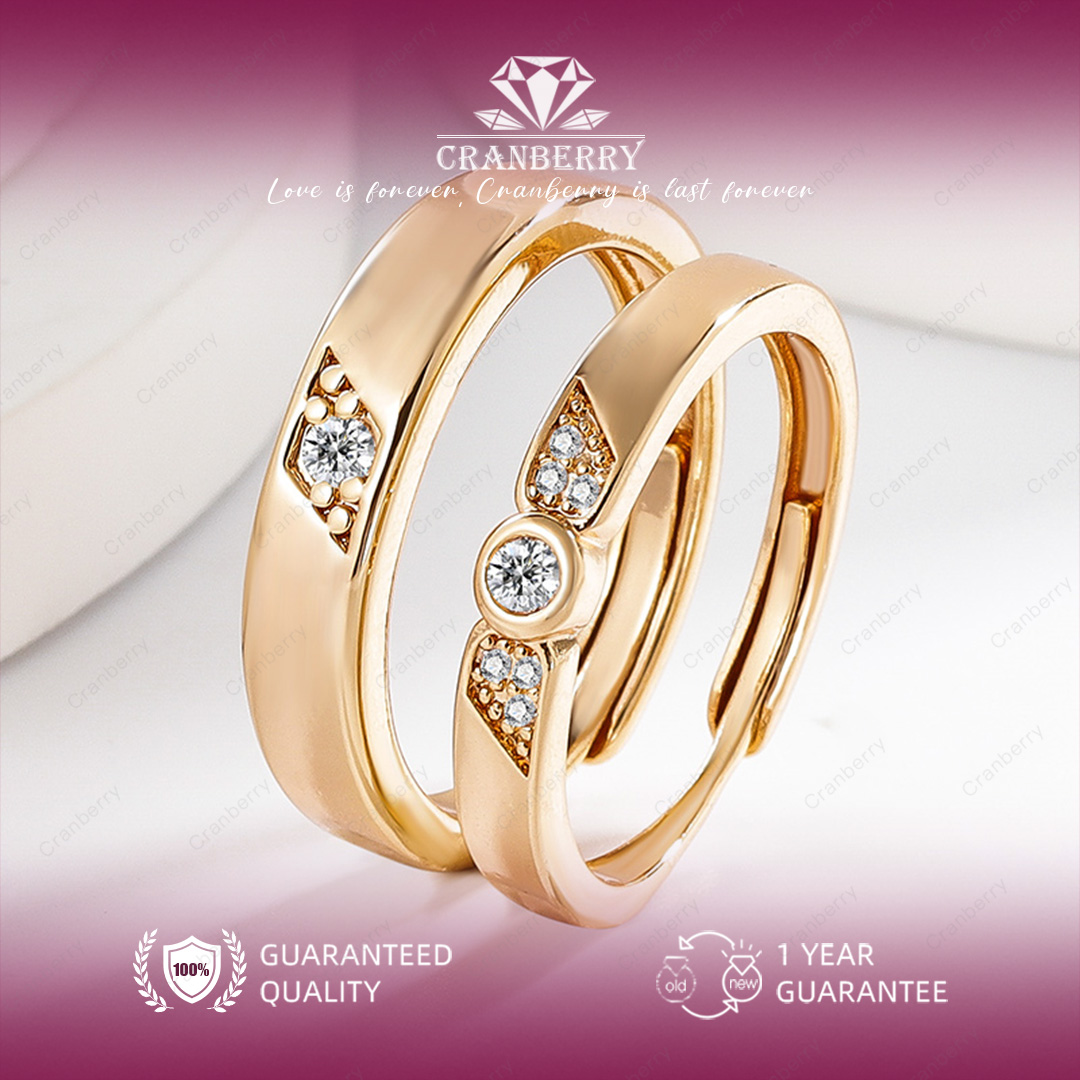 Glen & Chelsea Couple Ring - D115