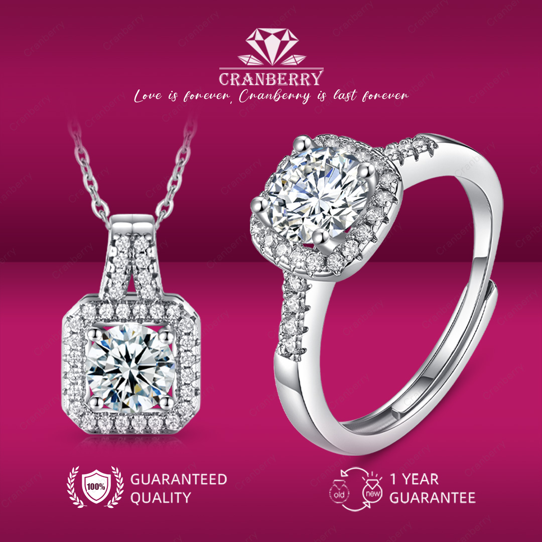 Princess Purse Ring and Necklace - D23