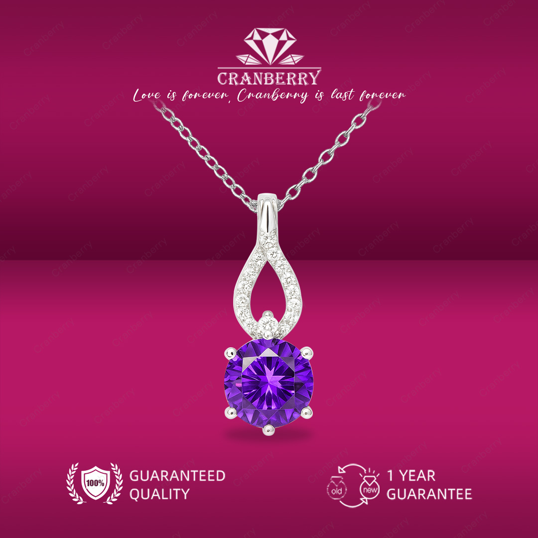 Petal Purple Necklace - N15 PL