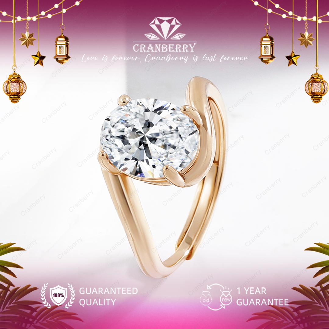 Charm Oval Ring - R109