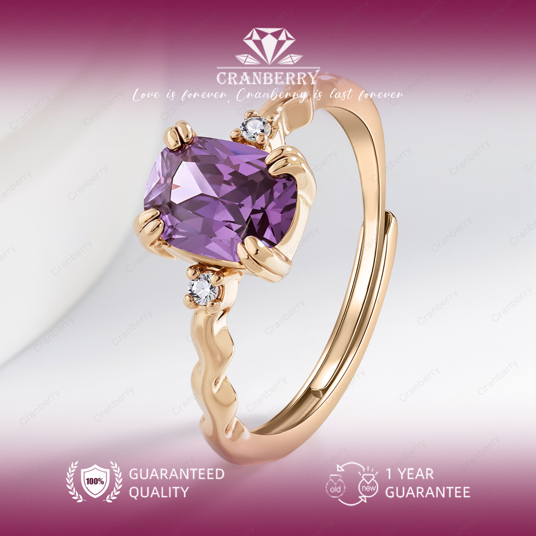 Violet Treasure Ring - R115
