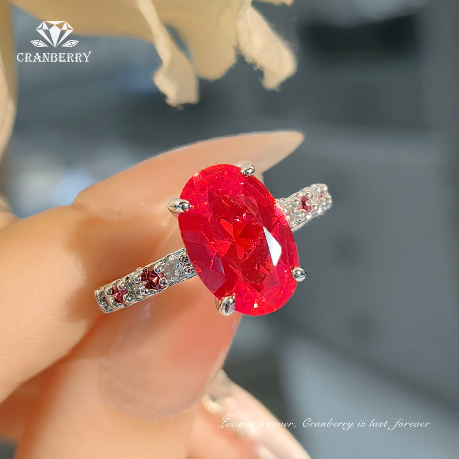 Timeless Ruby Ring - R48 R
